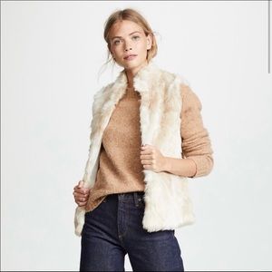 Jack by BB Dakota NWT faux fur vest Size M